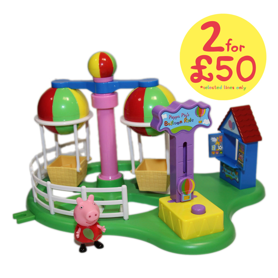 Pig Theme Park Peppa Pig Fun Fair Playset Exclusive Peppa Pig