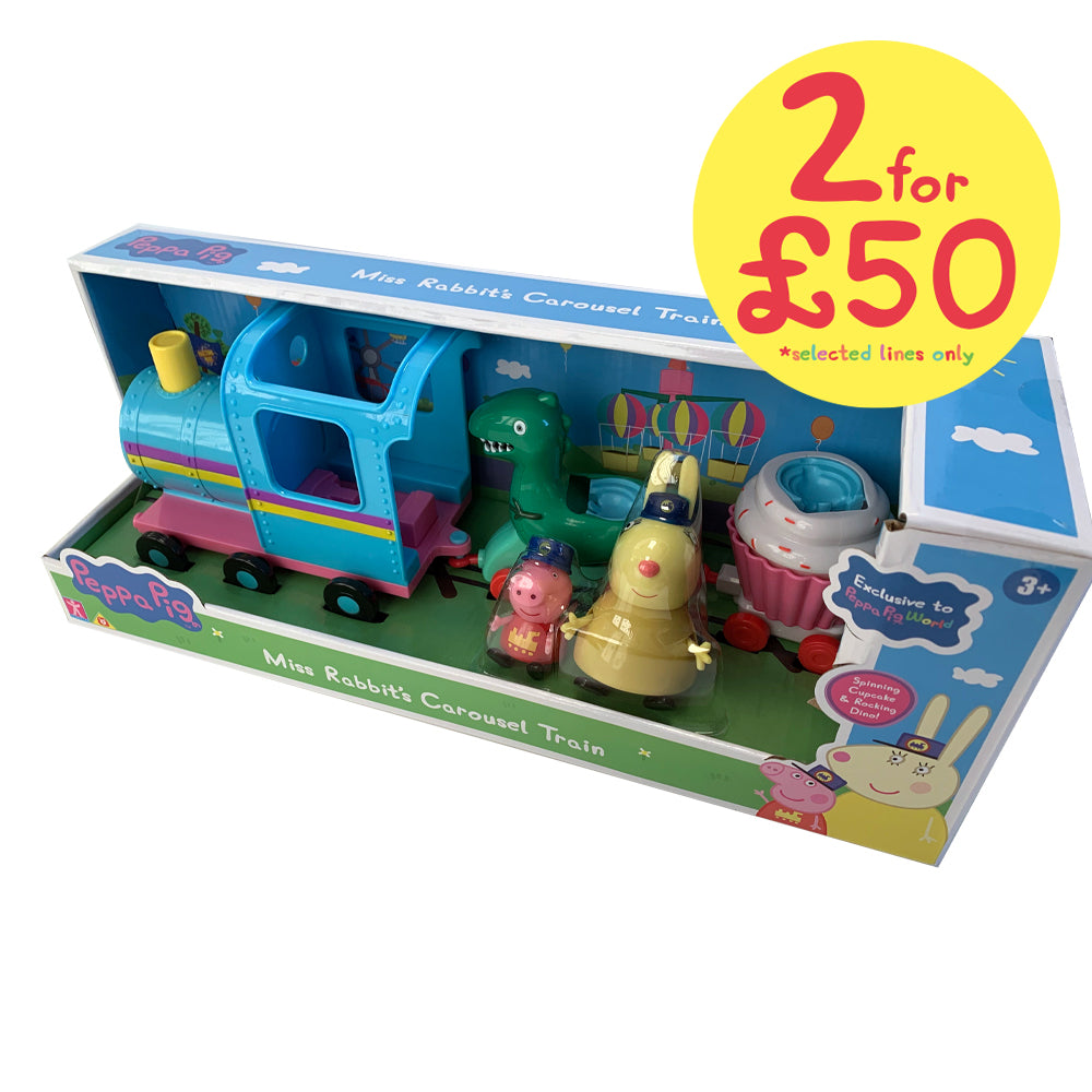 Peppa pig train toy on sale