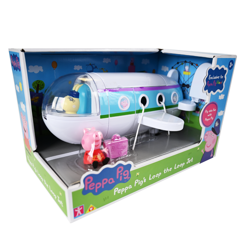 Exclusive Peppa Loop The Loop Jet Peppa Pig World