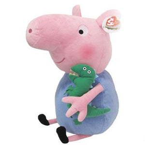 Giant George Pig TY 15'' Classic Soft Toy
