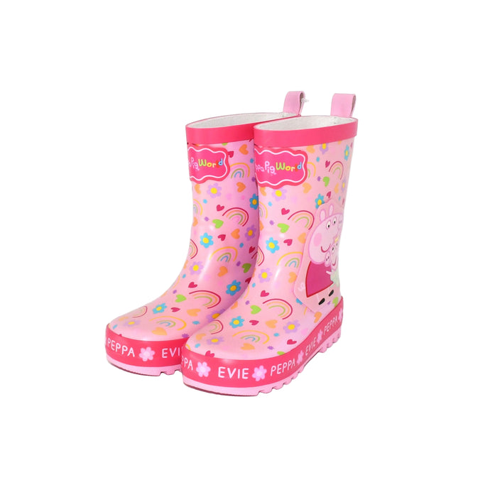 Exclusive Peppa and Evie Pig Wellies