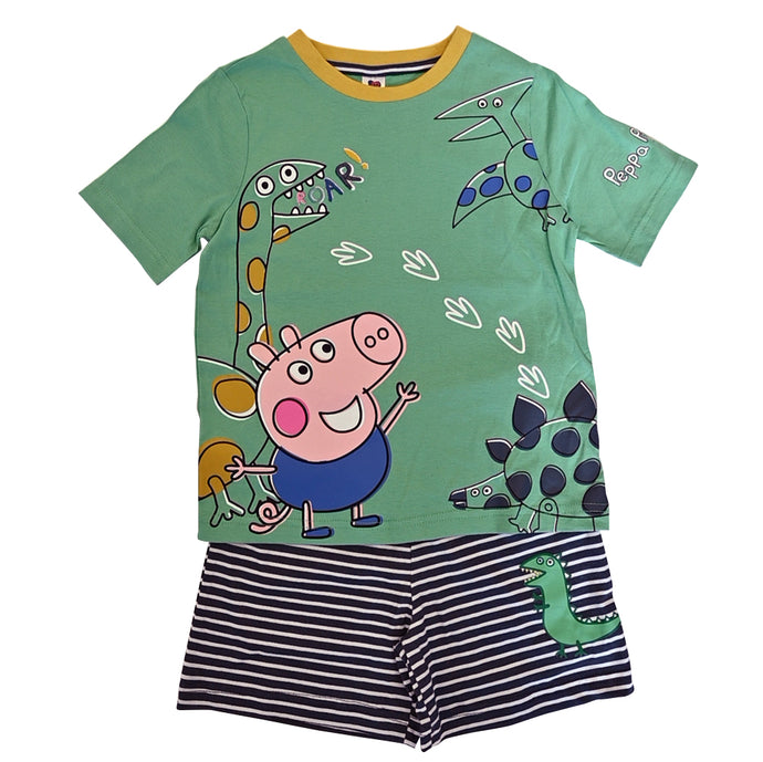 George Dino Striped PJ set