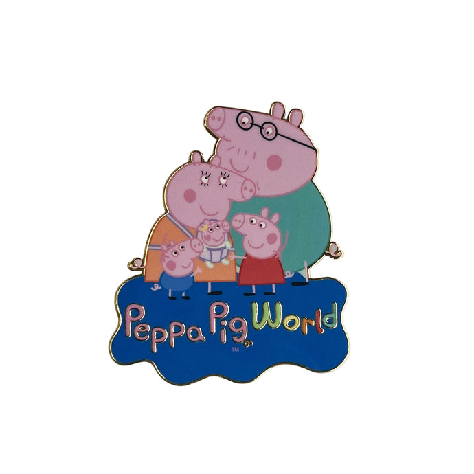 Peppa Pig World Metal Family Magnet