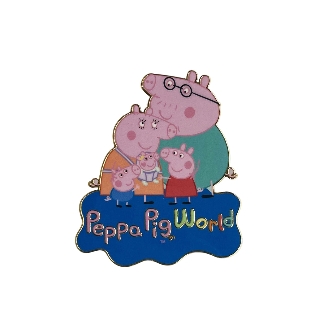 Peppa Pig World Metal Family Magnet