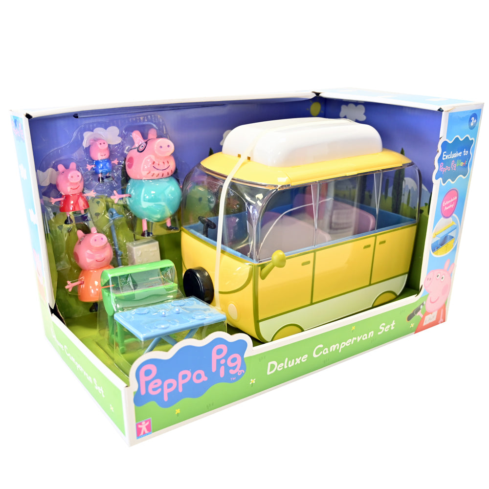 Exclusive Peppa Pig's Deluxe Campervan Playset – Peppa Pig World