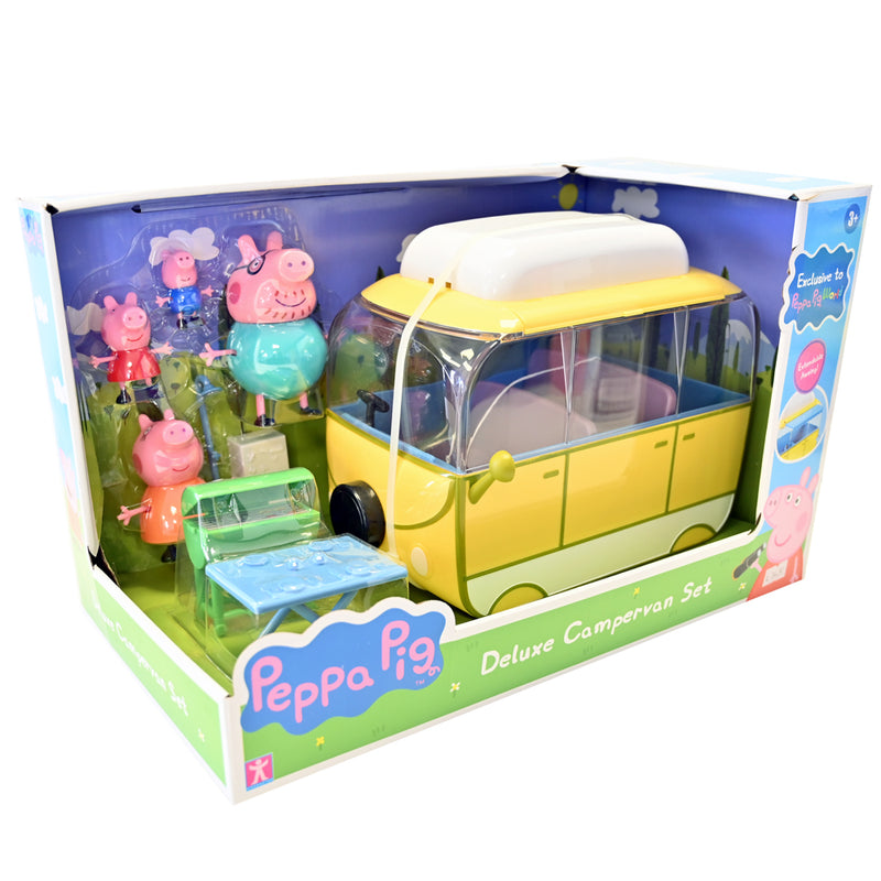 Exclusive Peppa Pig's Deluxe Campervan Playset – Peppa Pig World