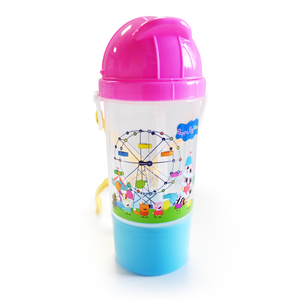 Exclusive Peppa Sip and Snack Bottle