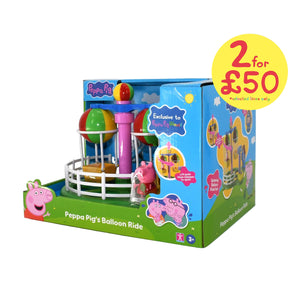 Exclusive Peppa Pig Balloon Ride Toy Set