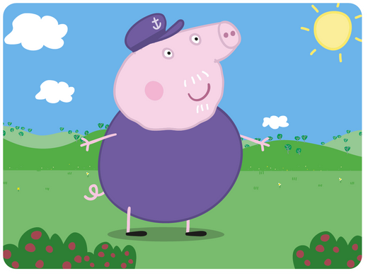 Peppa pig grandma pig figure on sale