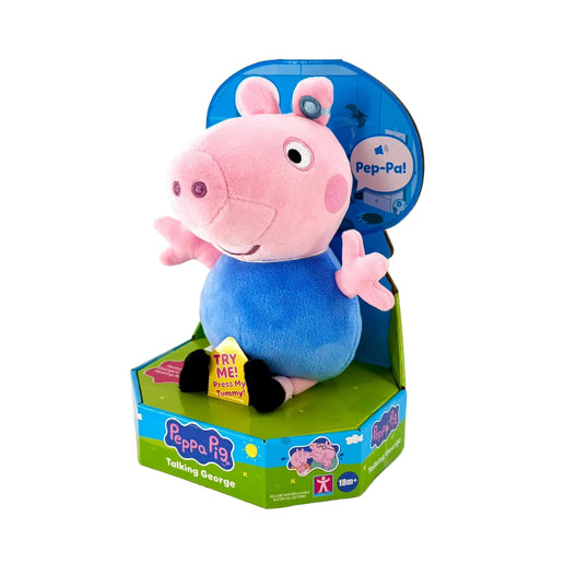 George Pig Model Talking George Pig Soft Toy – Peppa Pig World