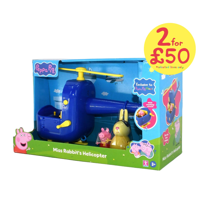 Exclusive Miss Rabbit's Helicopter Playset