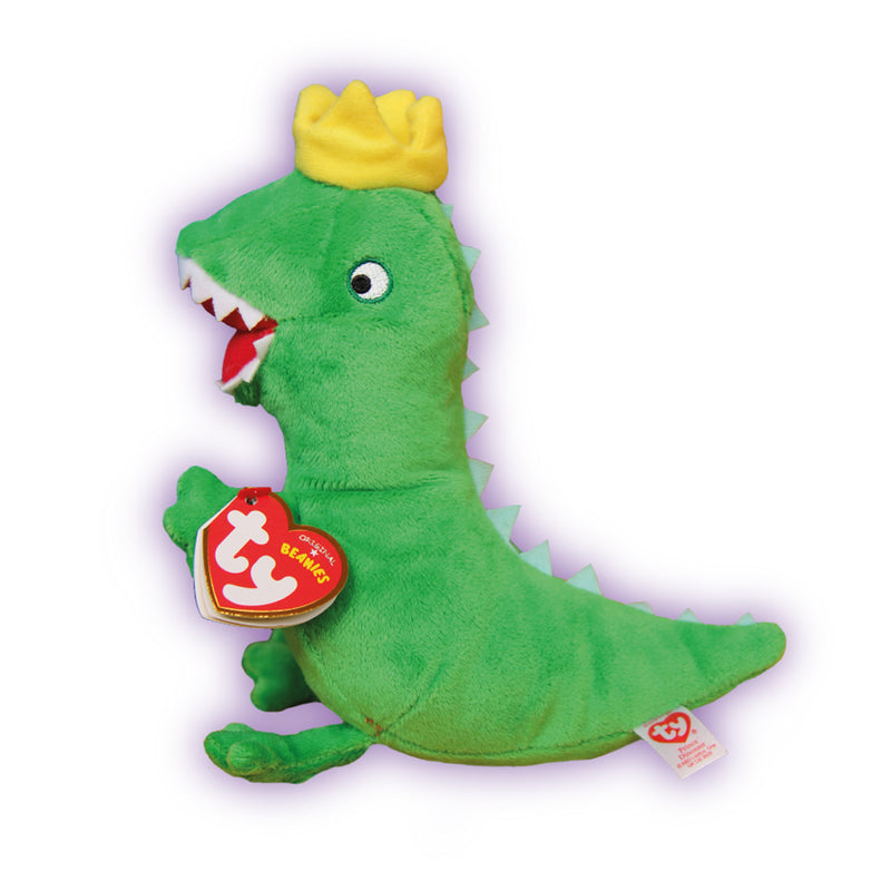 Prince Mr Dinosaur TY Beanie Soft Toy Official Peppa Pig World