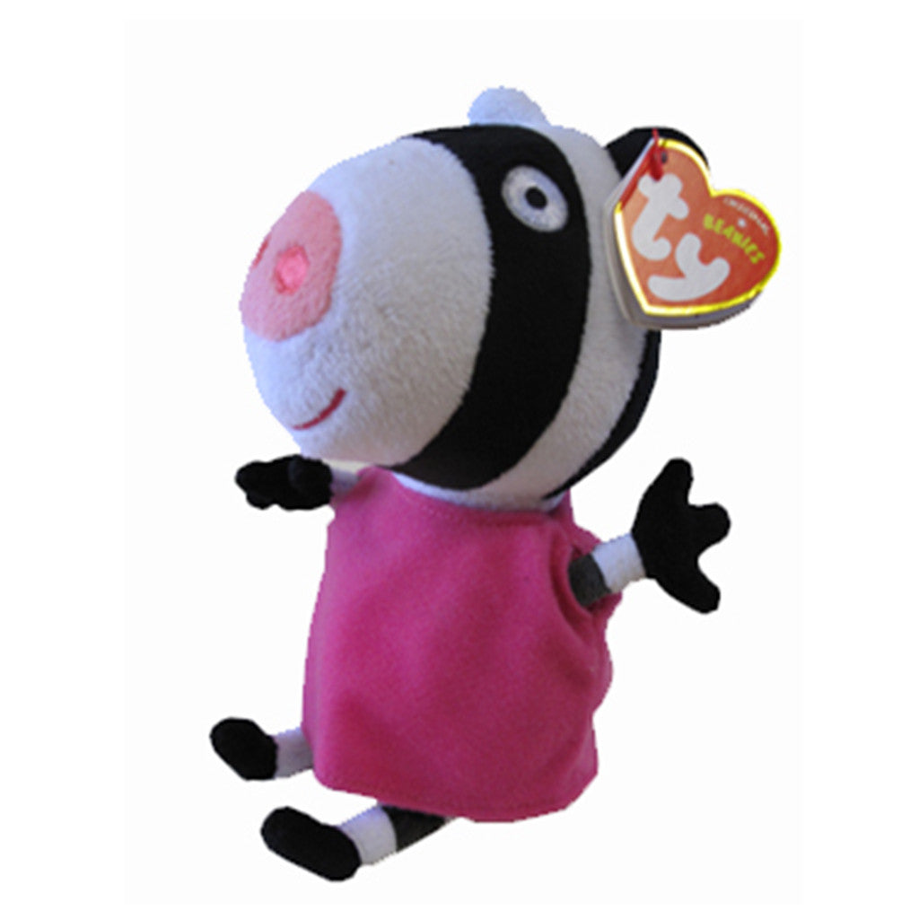 Zoe Zebra TY Beanie Toy - Official Peppa Pig World Online Shop